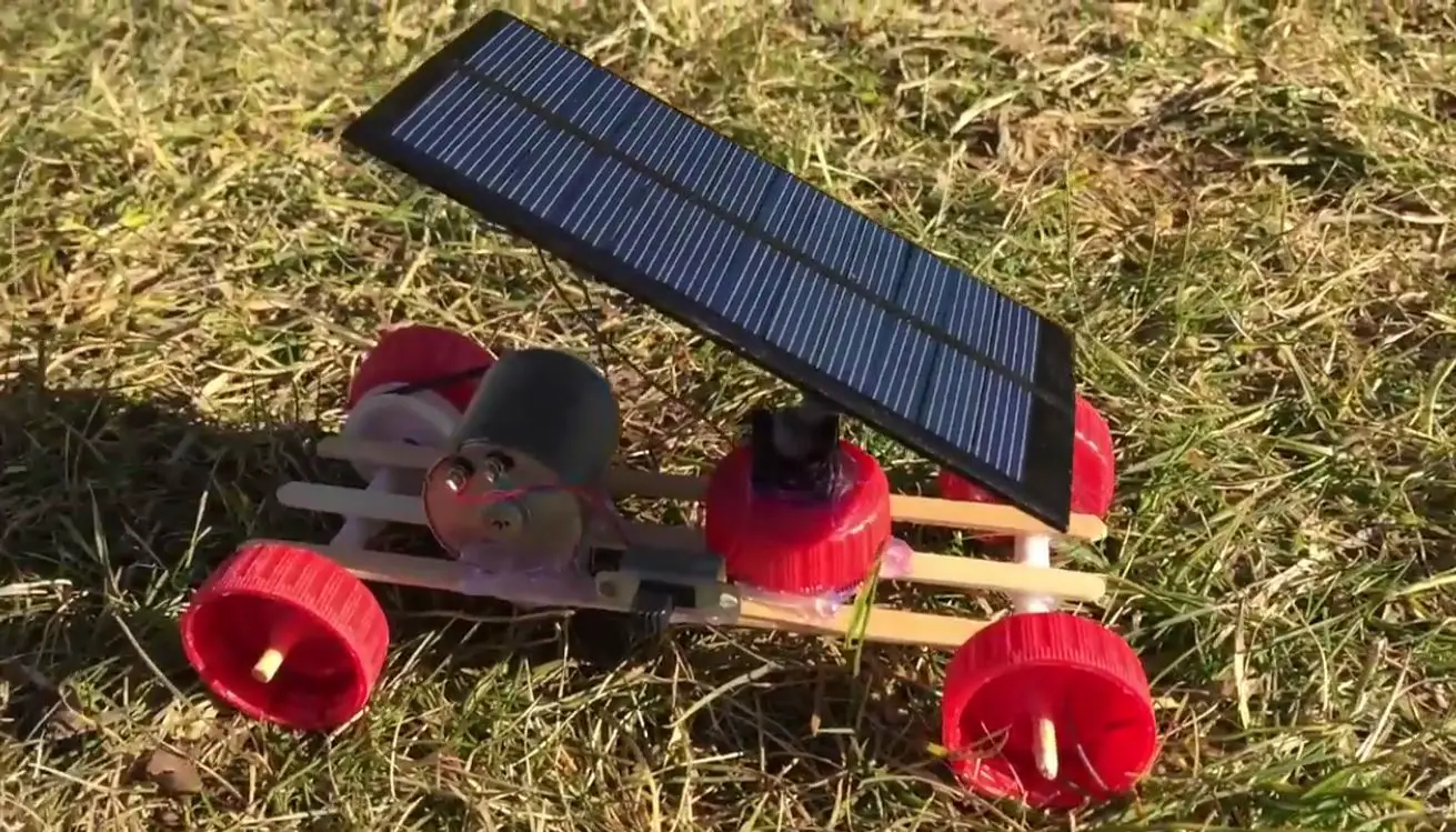 Mini Solar-Powered Car DIY - Easy to Build (With Pictures)