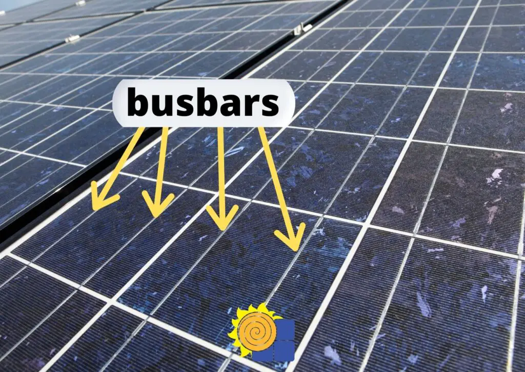 solar panel busbars