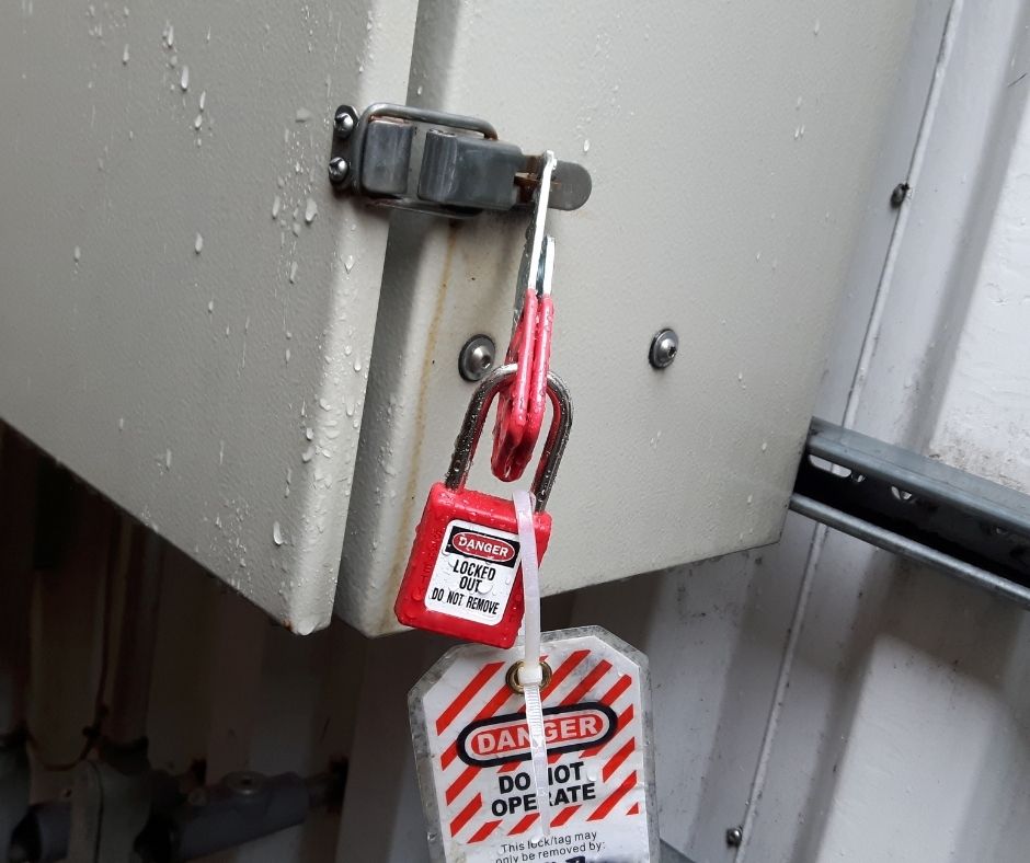lockout tagout solar pv system